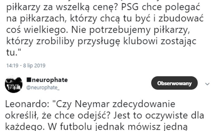 Dyrektor sportowy PSG o tym, jakich piłkarzy chcą w klubie! :D